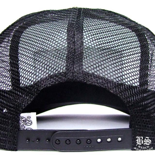 クロムハーツ トラッカーキャップ FUCK ブラック ホワイト