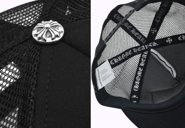 クロムハーツ トラッカーキャップ FUCK ブラック