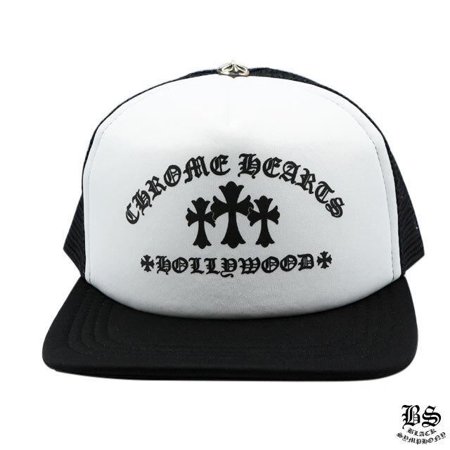 クロムハーツ トラッカーキャップ キング タコ ブラック ホワイト