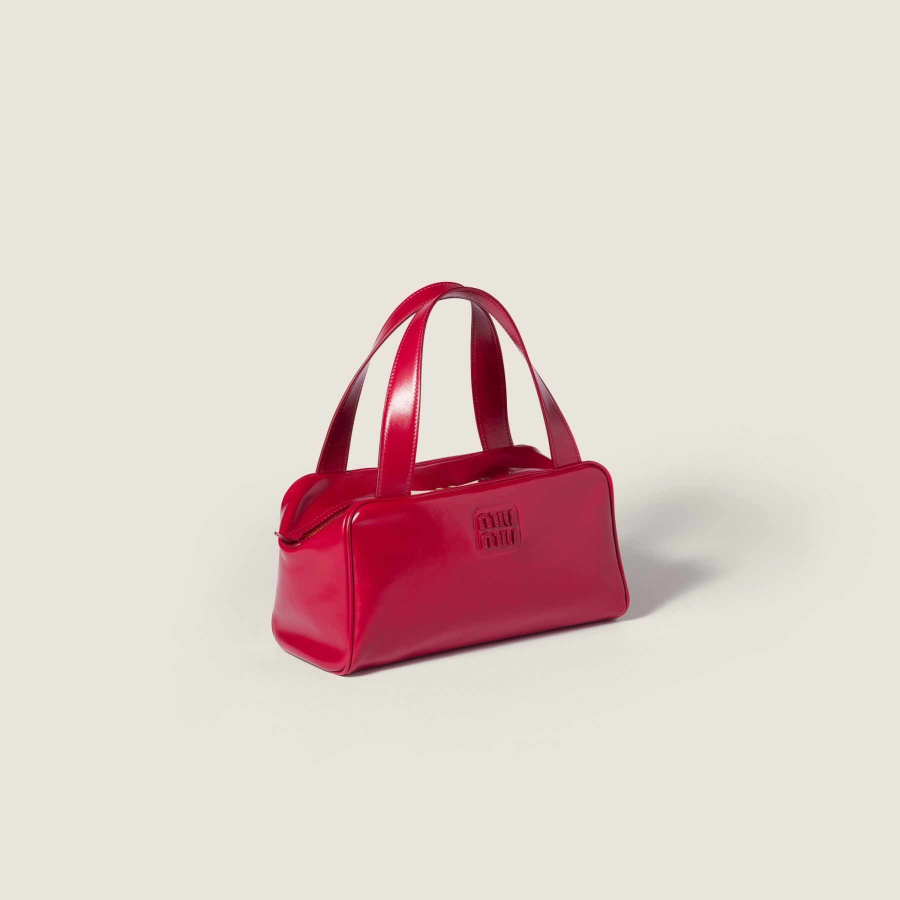 レザー トップハンドル バッグ