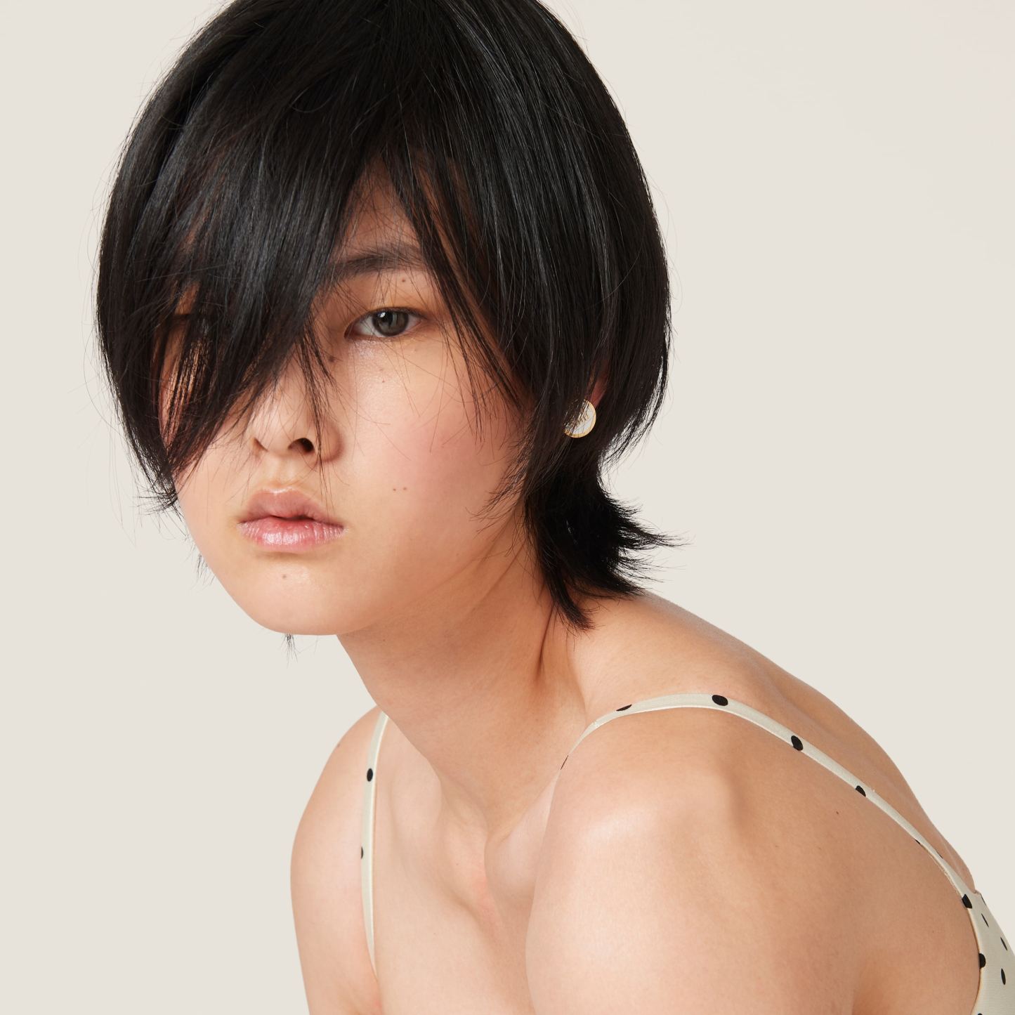 エナメルメタル ピアス