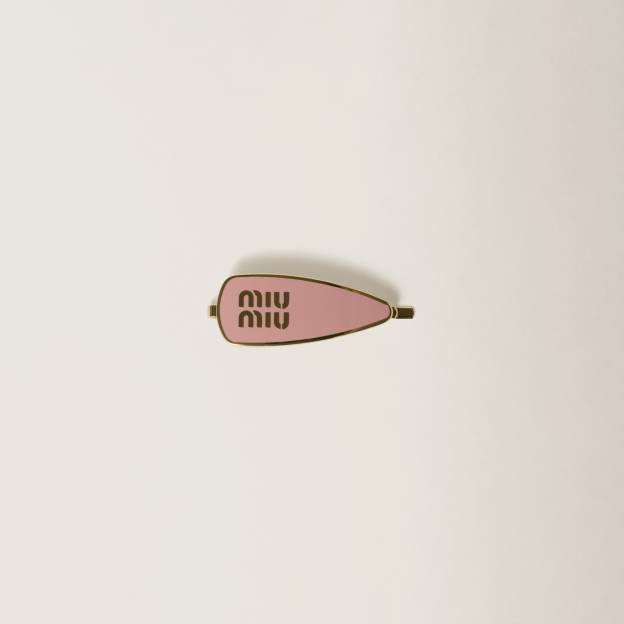 エナメルメタル ヘアクリップ