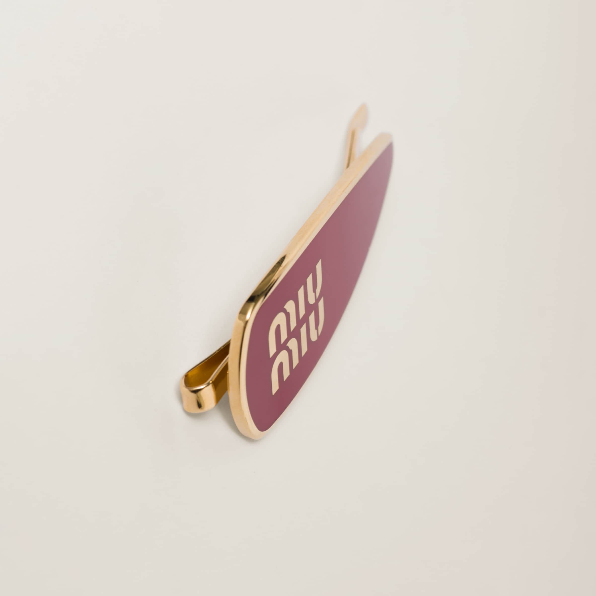 エナメルメタル ヘアクリップ