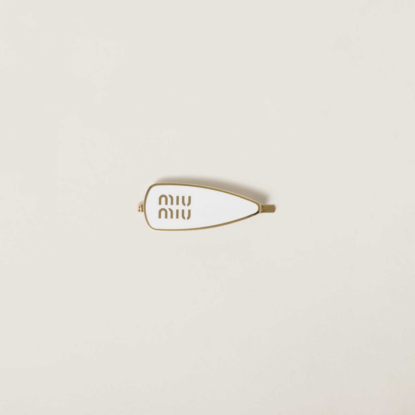 エナメルメタル ヘアクリップ