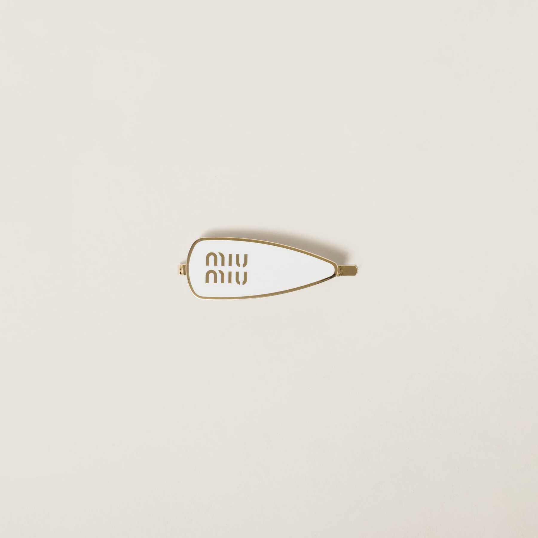 エナメルメタル ヘアクリップ