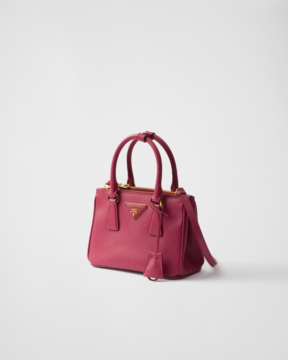 PRADA サフィアーノレザー ミニバッグ 斜め