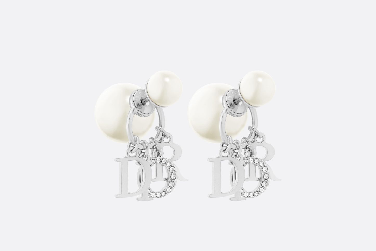 【国内発送/直営店】DIOR TRIBALES ピアス メタル・レジンパール・クリスタル