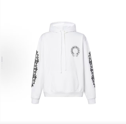 クロムハーツ パーカー ホースシュー＆フローラルクロス