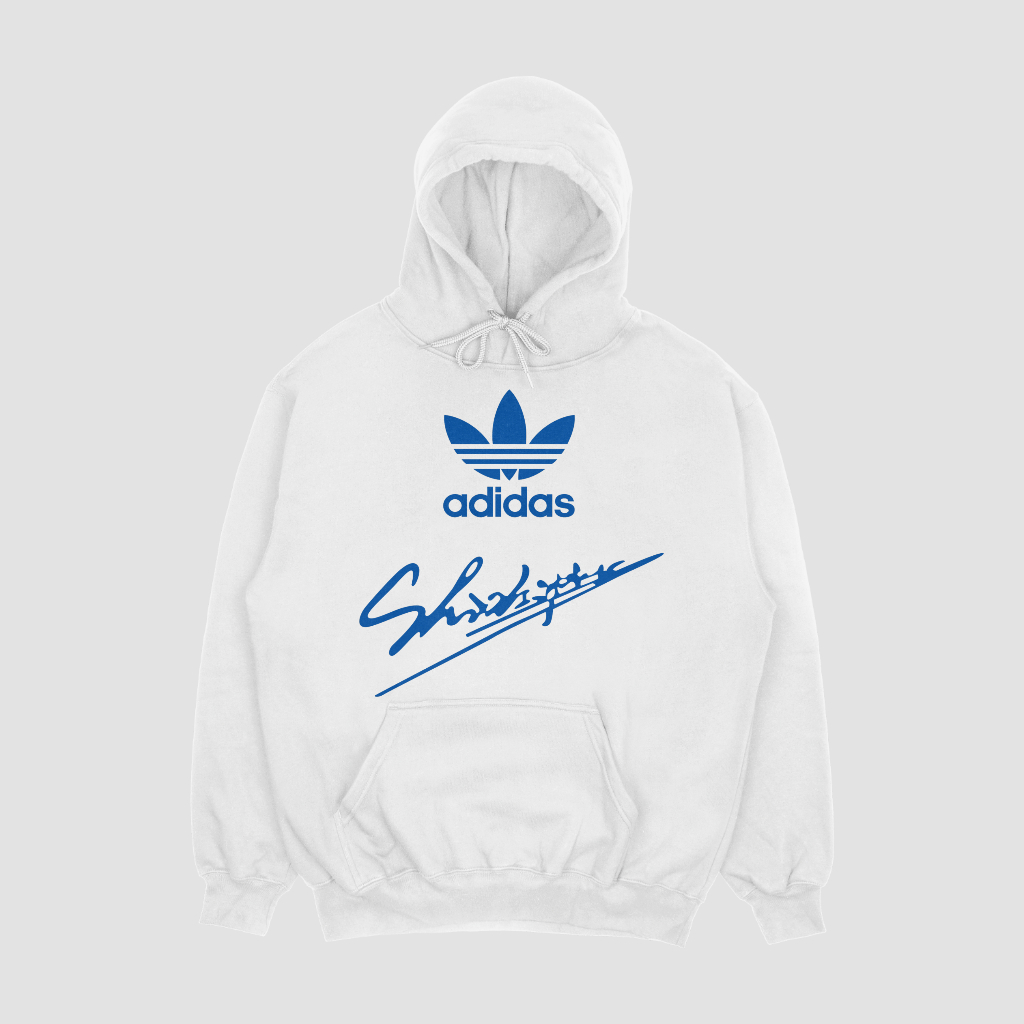 ADIDAS スポーツカジュアルゆったりハットパーカープルオーバー