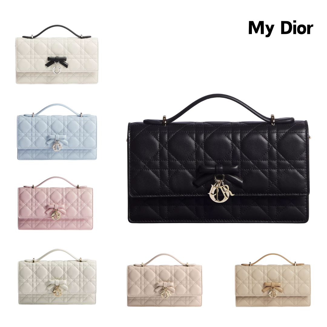 Dior ミス ディオール リボン チェーンバッグ / My Dior ミニバッグ