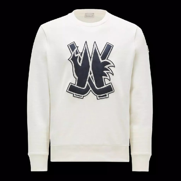 スウェットシャツ 【MONCLERモンクレール】 メンズ カジュアル クルーネック トレーナー サッカー