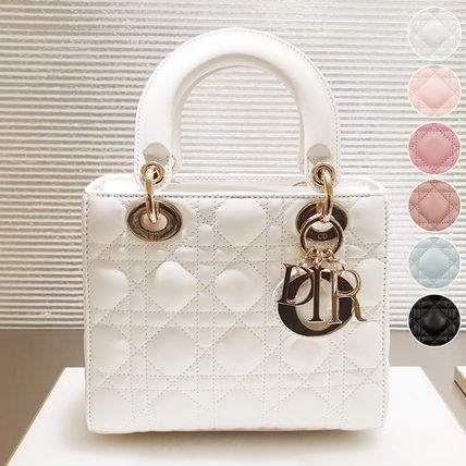 LADY DIOR ミニバッグ カナージュ☆M0505ONGE
