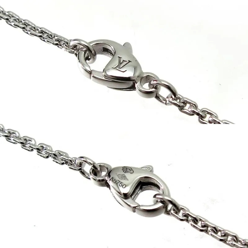 【国内発送/直営店】ネックレス パンダンティフ LV GM Q93670 モノグラム ロゴ ダイヤモンド
