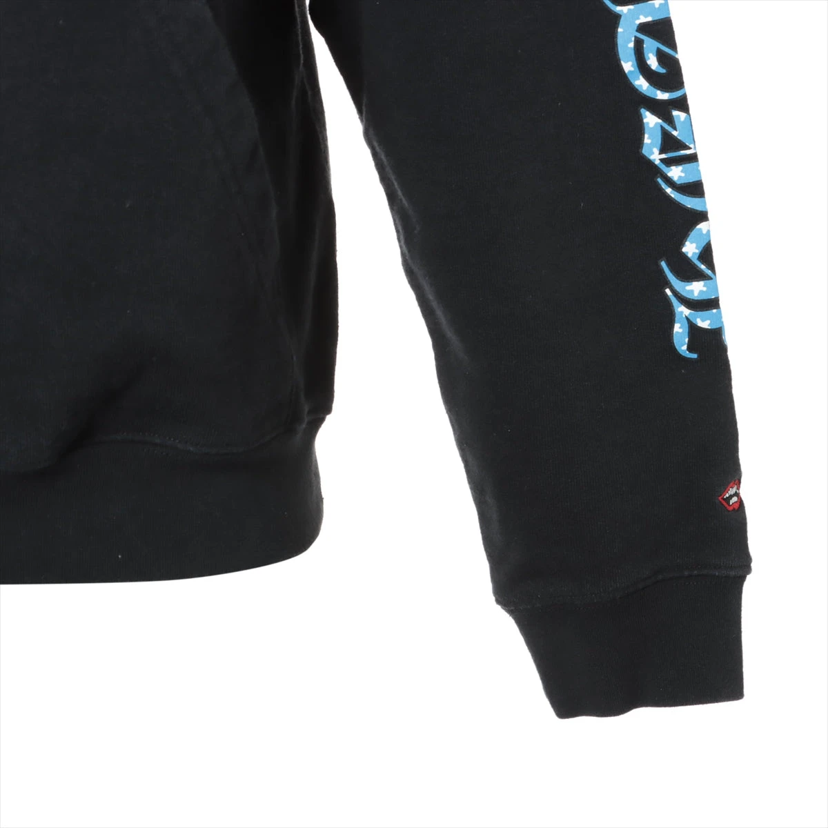 クロムハーツ マッティボーイ パーカー コットン ブラック 星条旗プリント