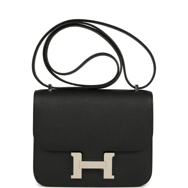 エルメス バッグ ◆新品◆ エルメス コンスタンス HERMES BAG エルメス ミニ コンスタンス3 ミロワール ブラック/シルバー金具 エプソン W刻印 黒 エルメス コンスタンス エルメス バッグ エルメス レディース 