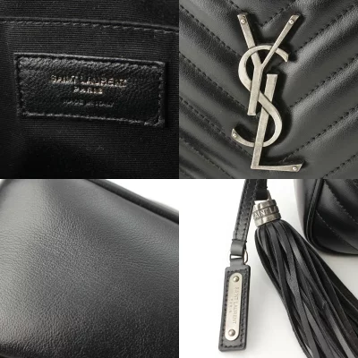 SAINT LAURENT*LOU ルー キルティング カメラバッグ