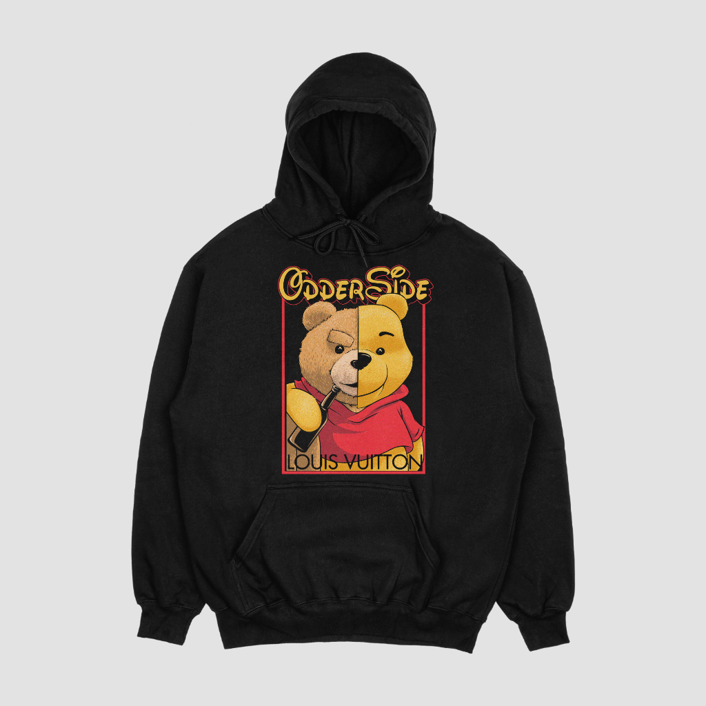 LOUIS VUITTON キャラクターアルファベットロゴプリントパーカー