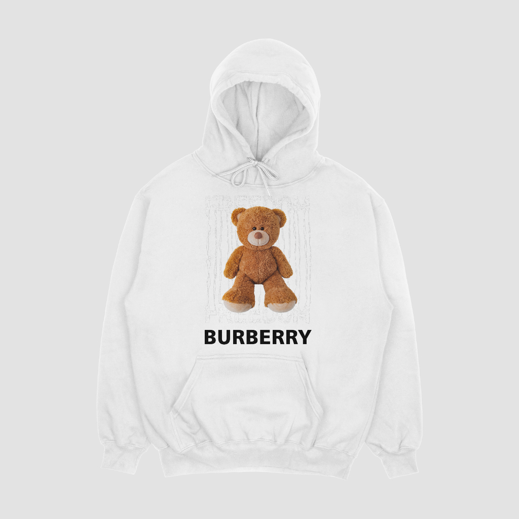 Burberry 小熊アルファベットのキャラクタープリントのパーカー