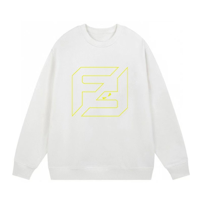 FENDI  パーカー フェンディ プレントおしゃれ カジュアル 丸首 通勤 通学 メンズ