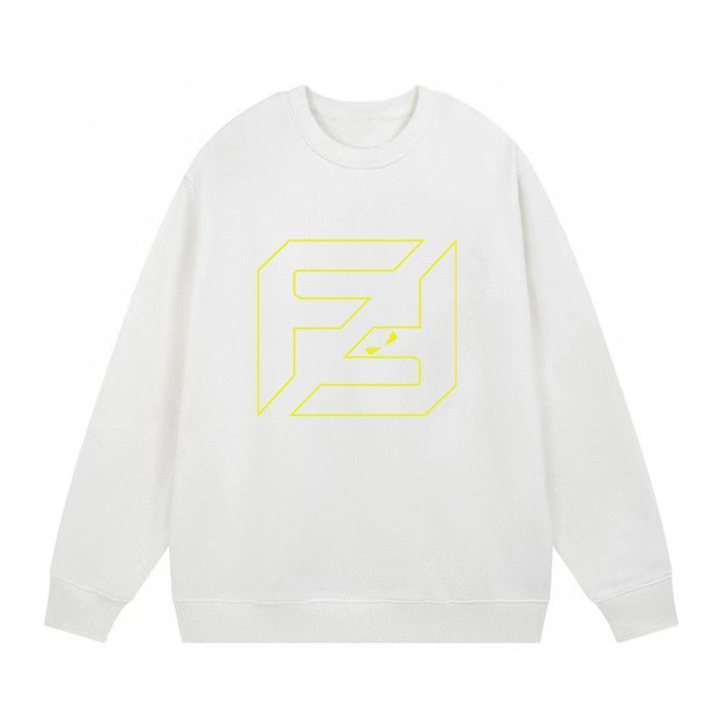 FENDI  パーカー フェンディ プレントおしゃれ カジュアル 丸首 通勤 通学 メンズ