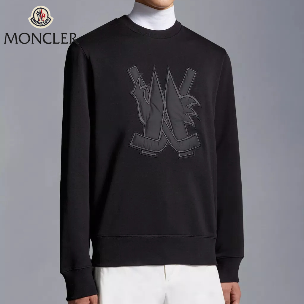 スウェットシャツ 【MONCLERモンクレール】 メンズ カジュアル クルーネック トレーナー サッカー