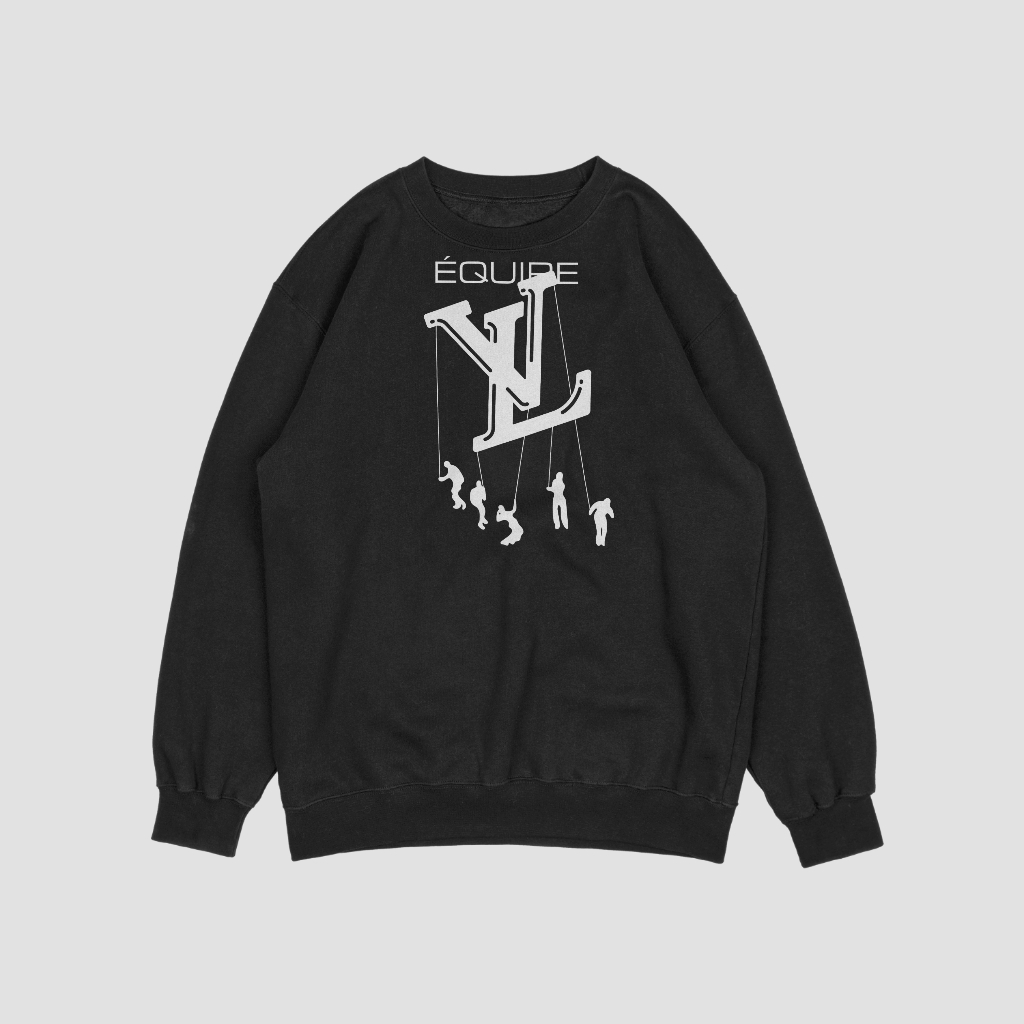 LOUIS VUITTON 連名印紙のスウェット クル