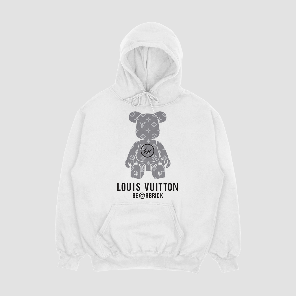 LOUIS VUITTON 連名印紙のパーカー