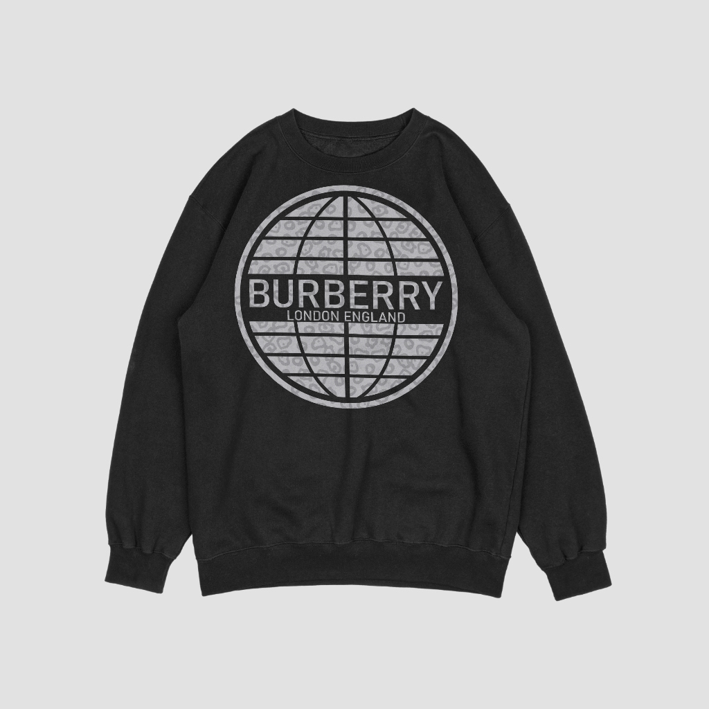 Burberryロゴアルファベットプリントスウェット クル