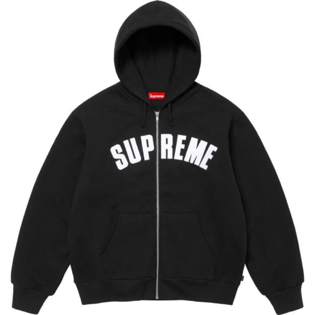 Supreme シュプリーム AW Collegiate Applique Zip Up Hooded