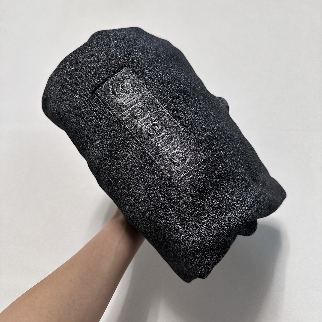 MM6 Maison Margiela Foil Box Logo Hooded Sweatshirt / メゾンマルジェラ フォイル ボックス ロゴ フーデッド スウェットシャツ