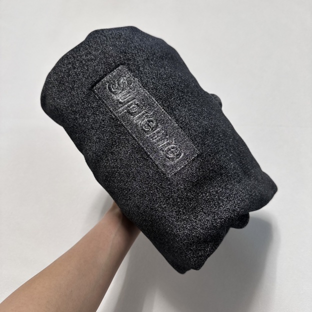 MM6 Maison Margiela Foil Box Logo Hooded Sweatshirt / メゾンマルジェラ フォイル ボックス ロゴ フーデッド スウェットシャツ