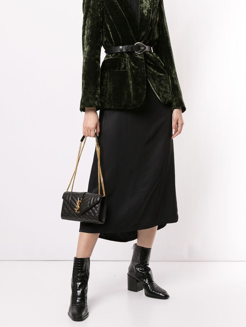 【Saint Laurent】エンベロープ ショルダーバッグ S