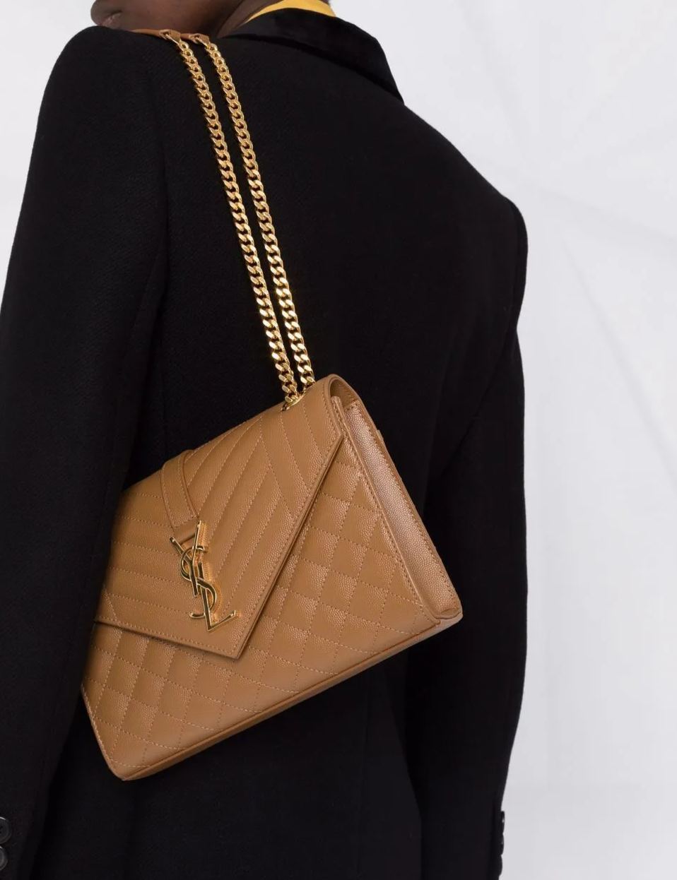 【Saint Laurent】エンベロープ ショルダーバッグ S