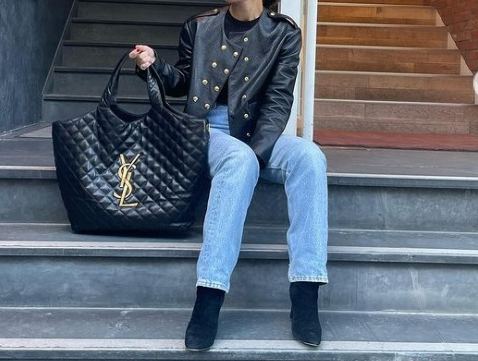 22AW完売必至[SAINT LAURENT]ICARE MAXI SHOPPING BAG マキシ