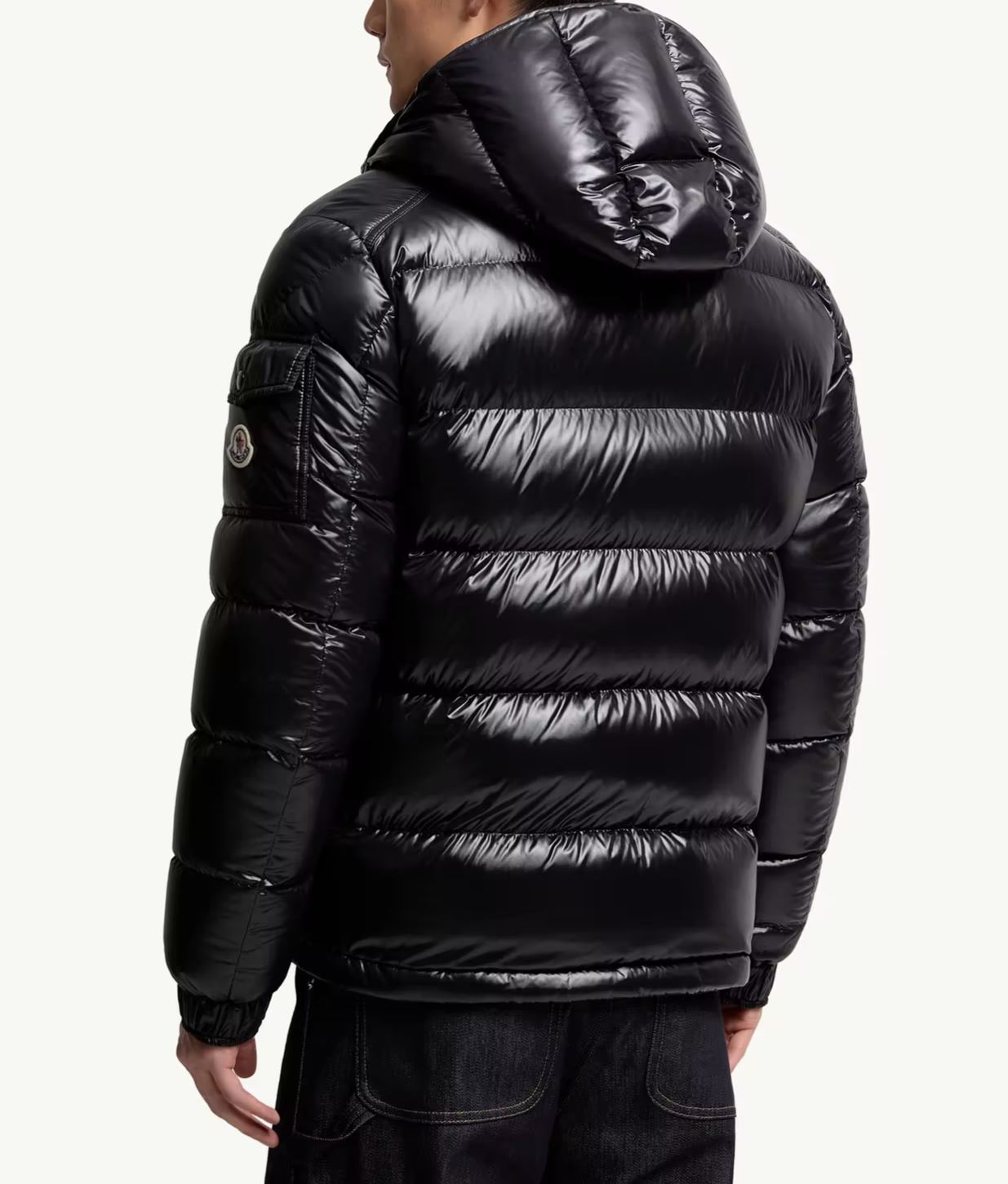 MONCLER モンクレール Maya メンズ フード付きショートダウンジャケット