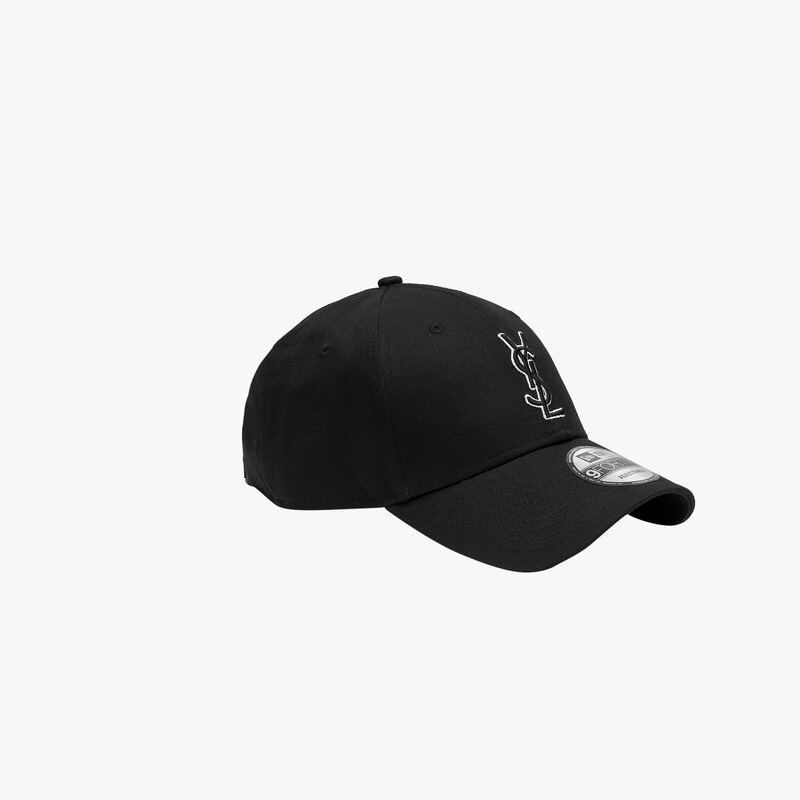 SAINT LAURENT PARISxNEW ERA キャップ帽子 モノグラム  ニューエラ キャップYSL  男女兼用