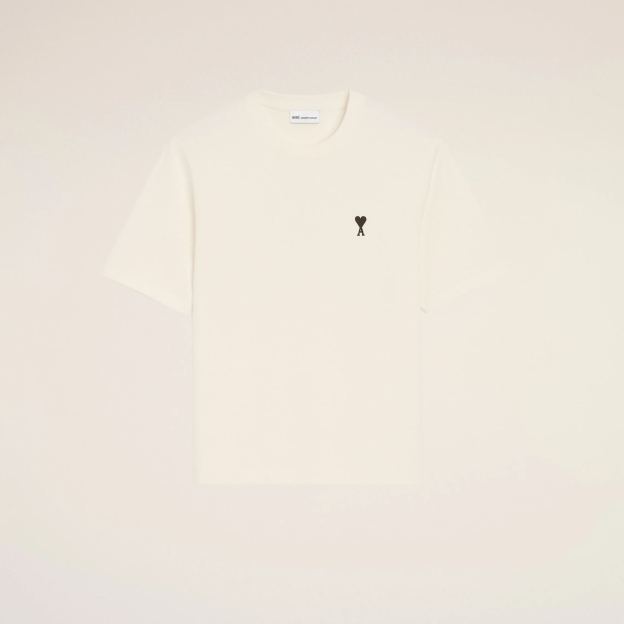 ホワイト コットン Place Des Victoires プリント Tシャツ