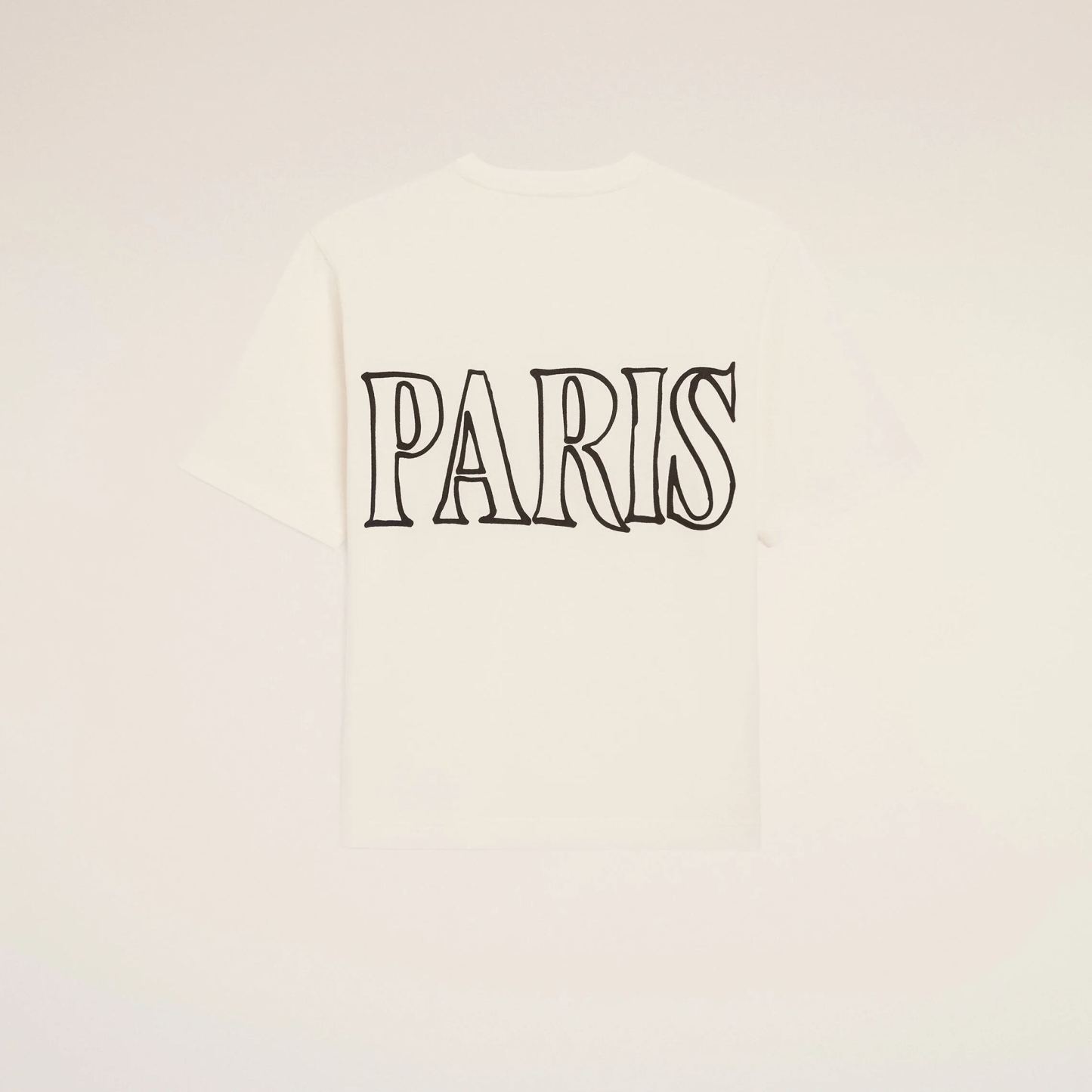 ホワイトコットン Ami Paris プリントTシャツ