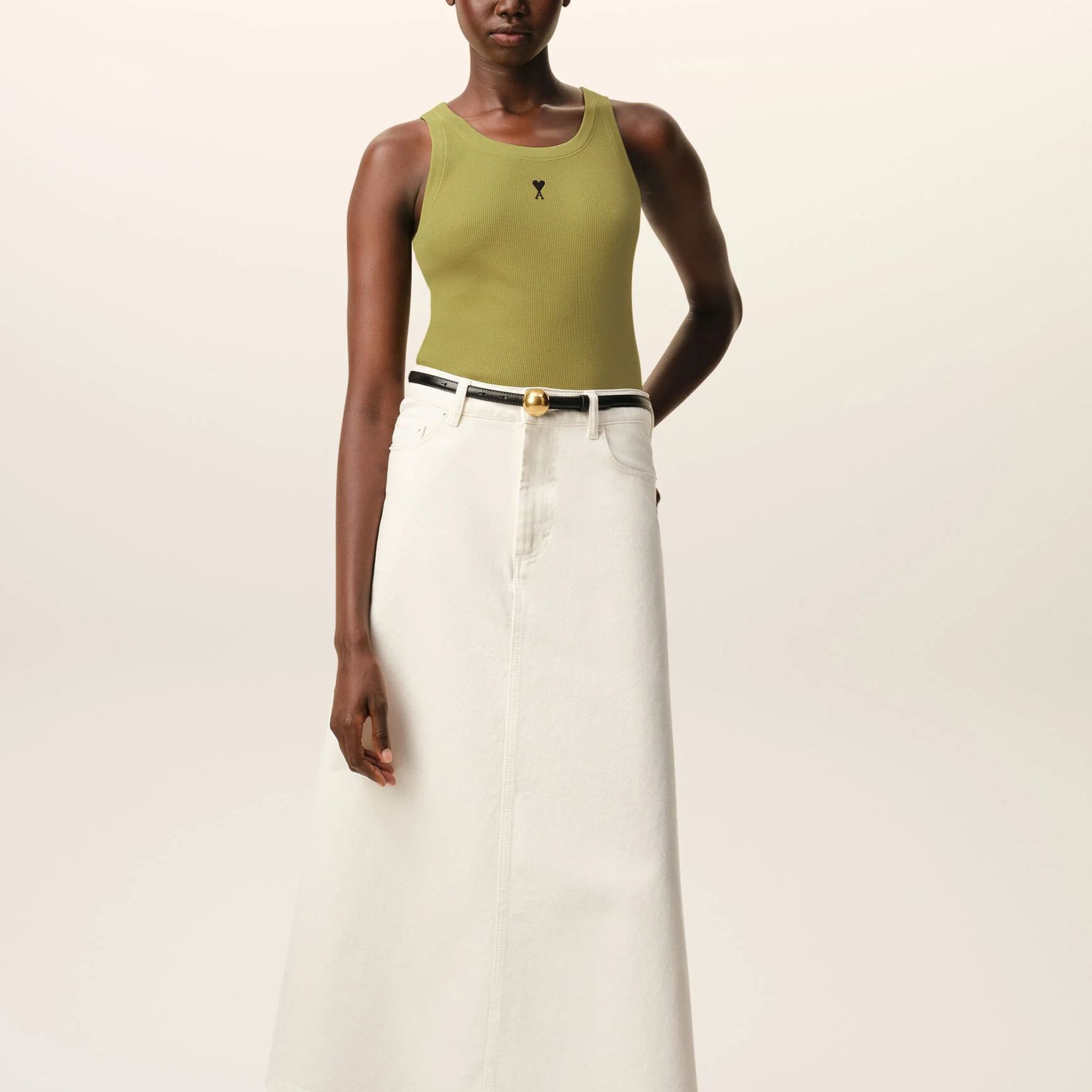 グリーンコットン Ami De Coeur タンクトップ