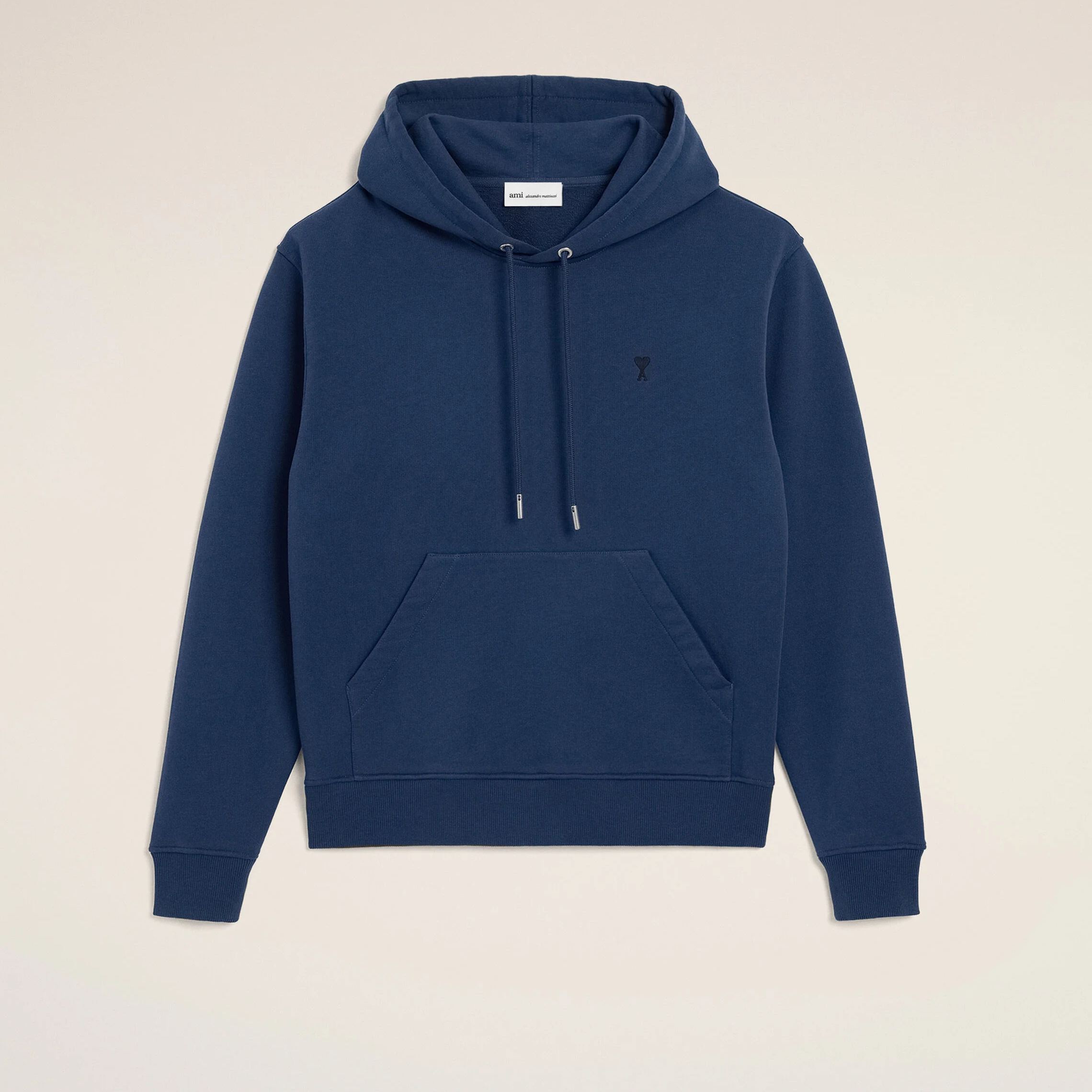 ブルー コットン Ami De Coeur パーカー