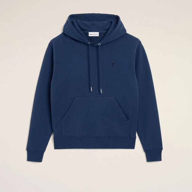 ブルー コットン Ami De Coeur パーカー