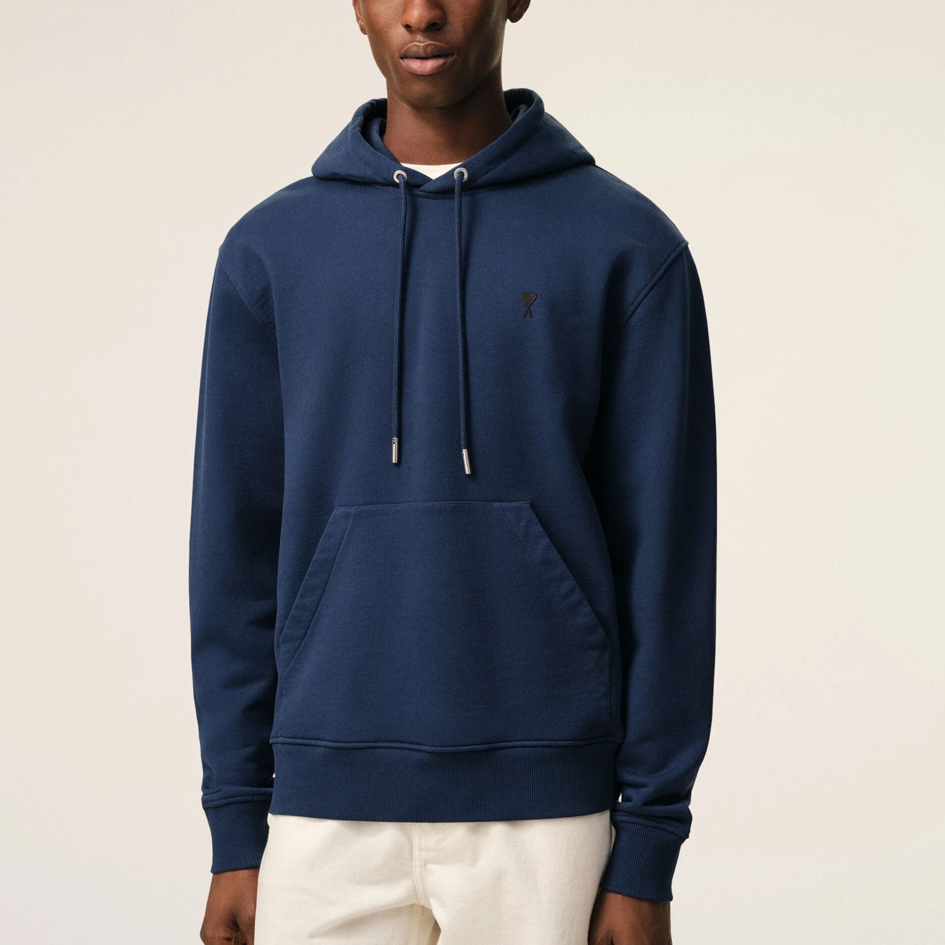 ブルー コットン Ami De Coeur パーカー