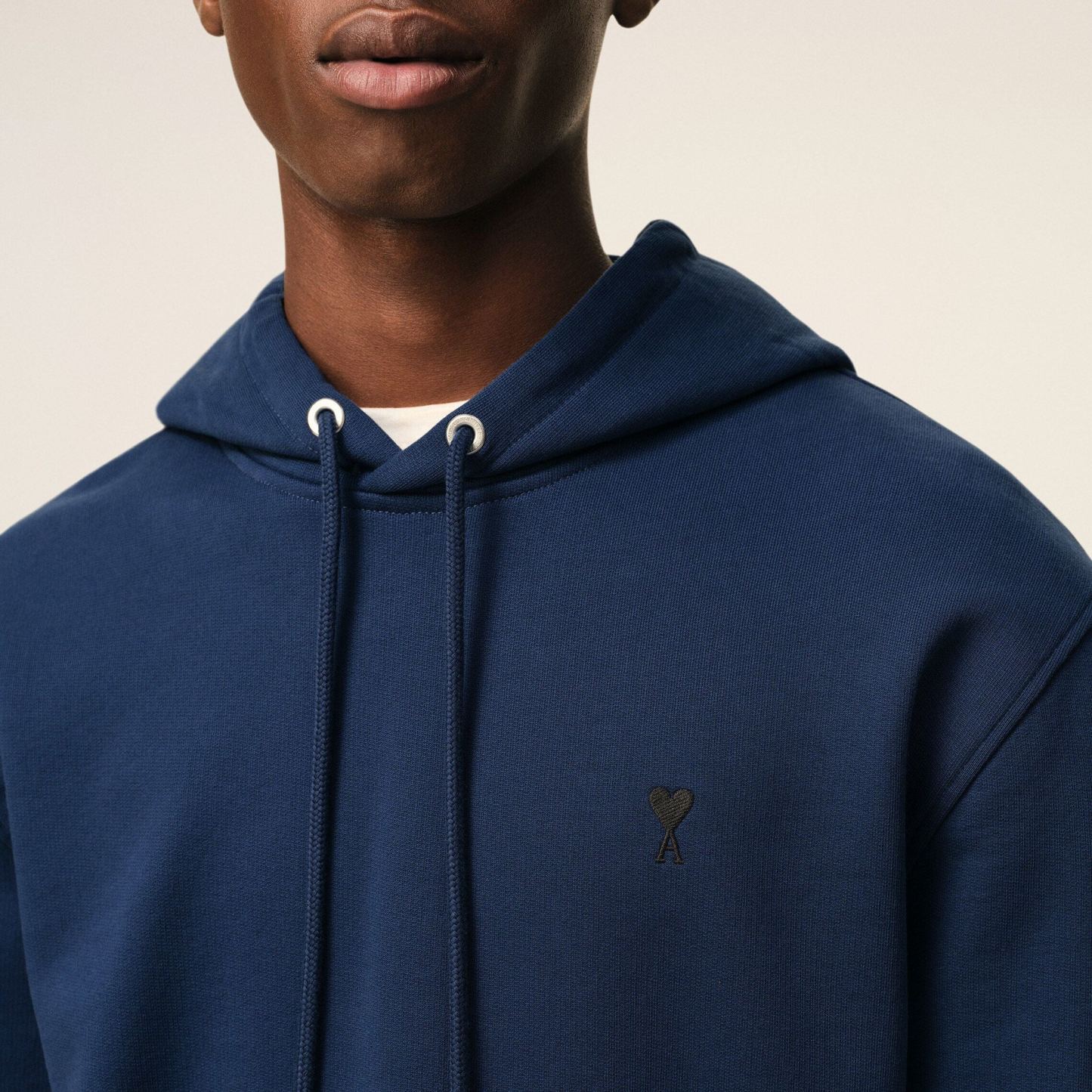 ブルー コットン Ami De Coeur パーカー