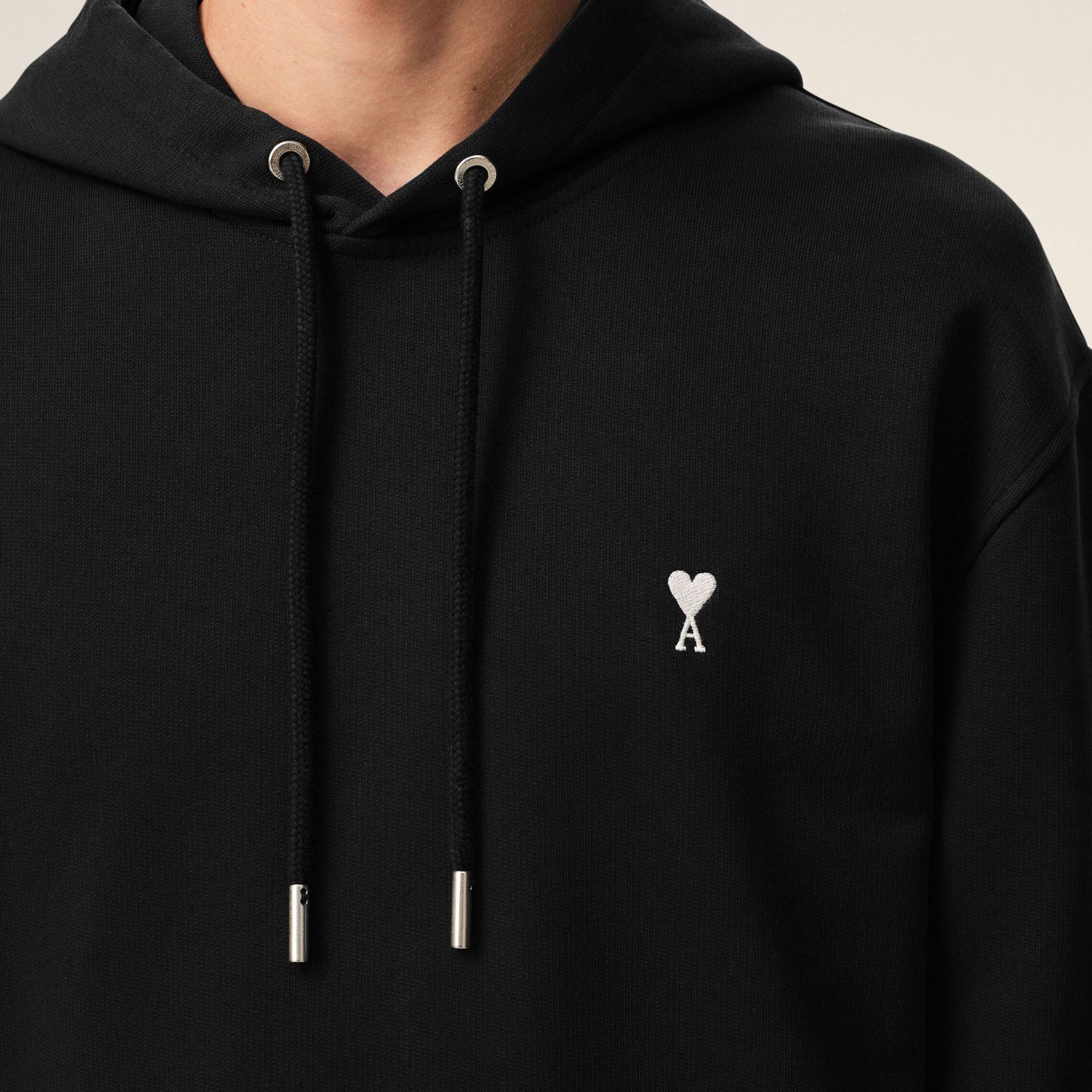 ブラック コットン Ami De Coeur パーカー