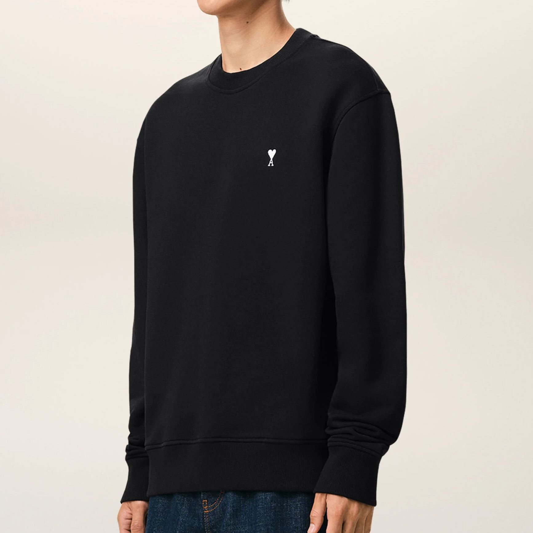 ブラック コットン Ami De Coeur スウェットシャツ