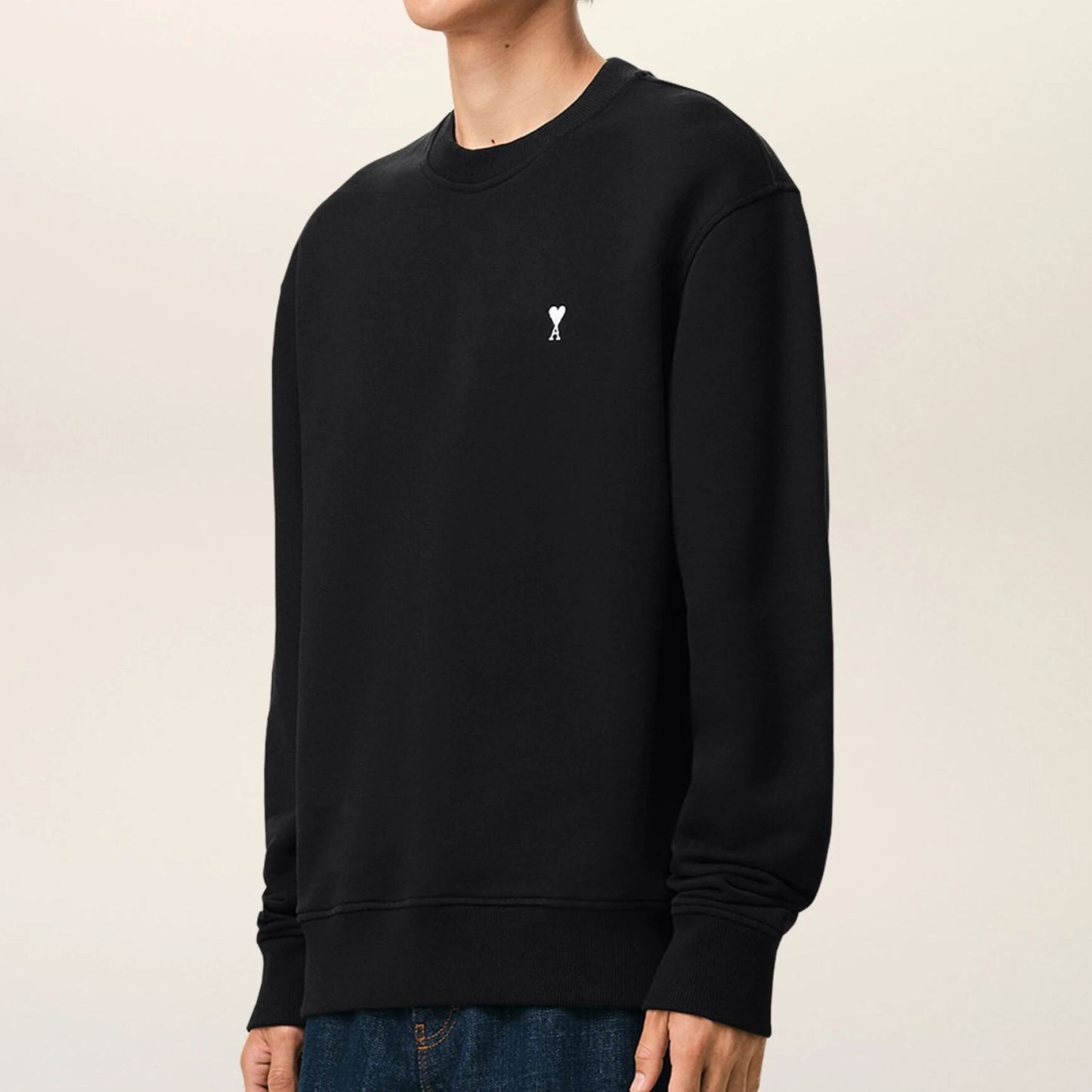 ブラック コットン Ami De Coeur スウェットシャツ