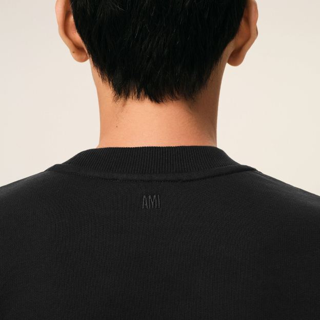 ブラック コットン Ami De Coeur スウェットシャツ