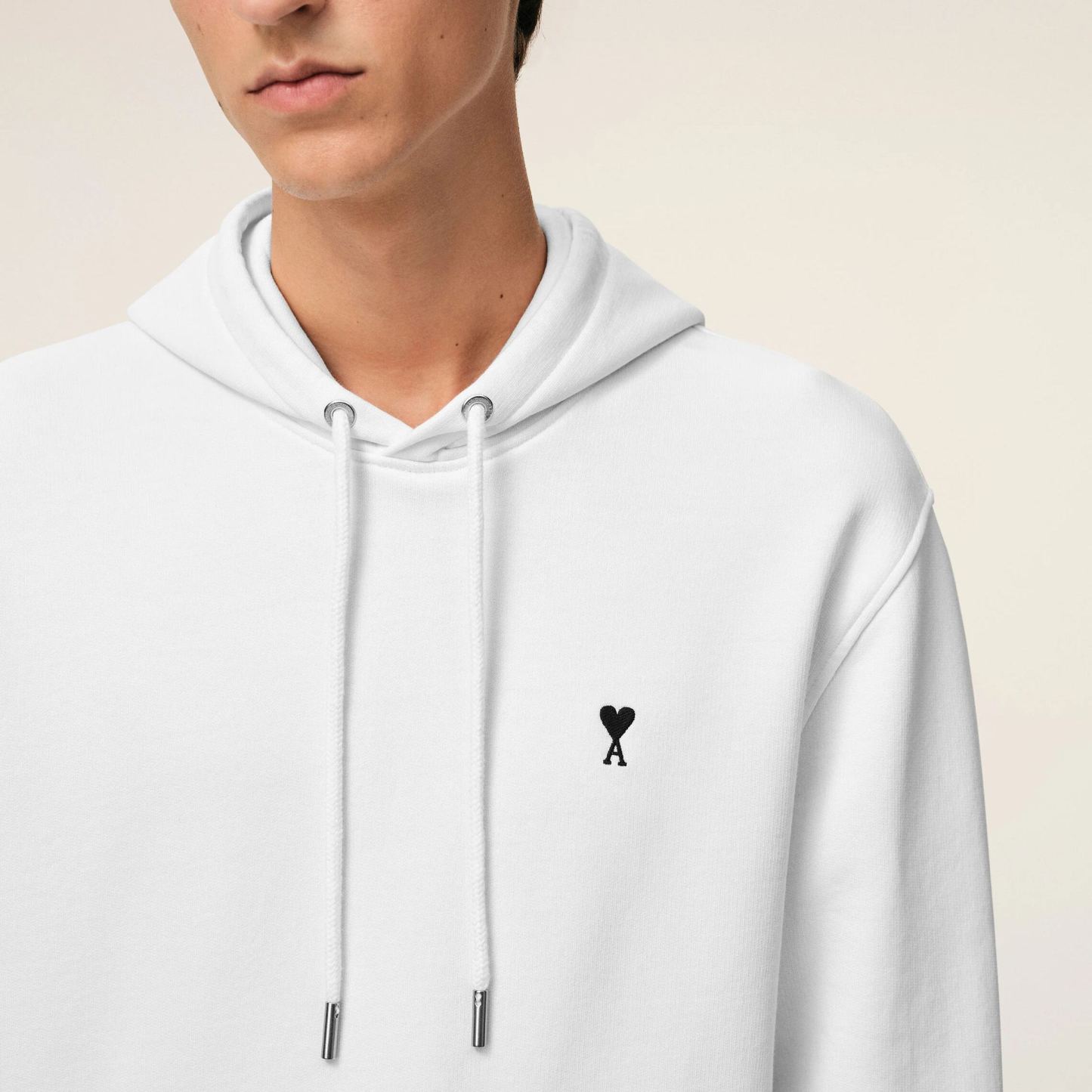 ホワイト コットン Ami De Coeur パーカー