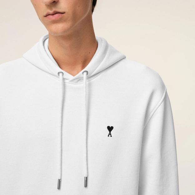 ホワイト コットン Ami De Coeur パーカー