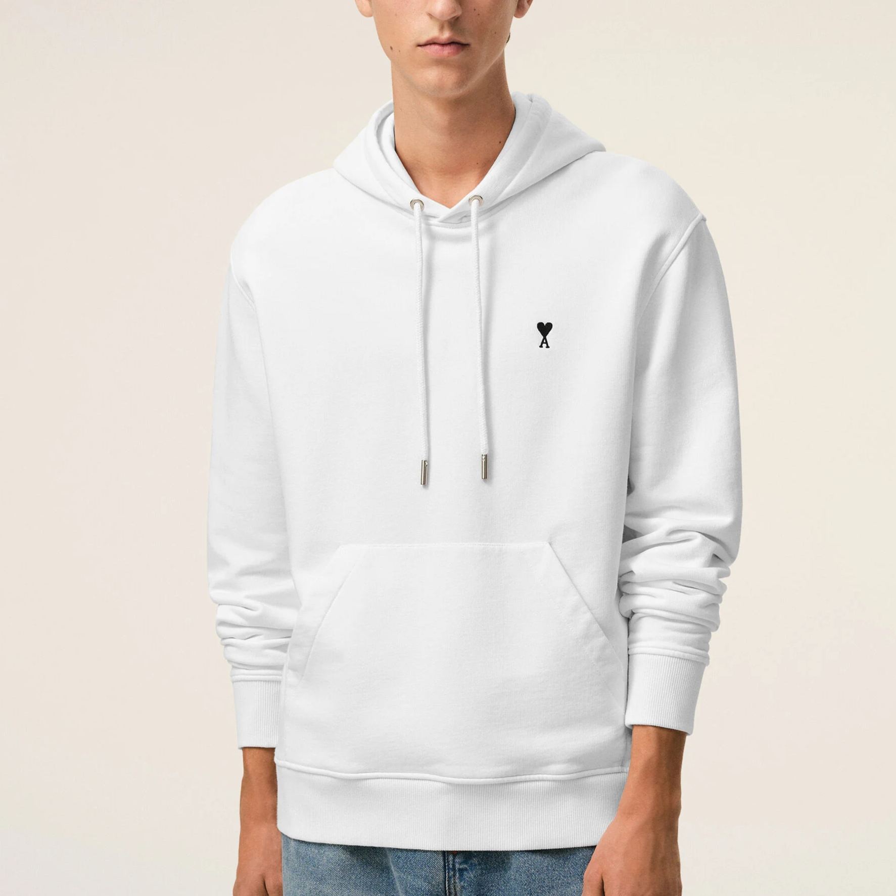 ホワイト コットン Ami De Coeur パーカー